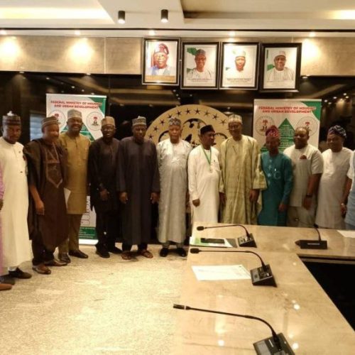 AHCN Courtesy Visit to the Hon. Min. Of Housing